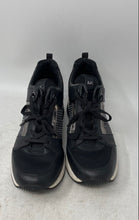 Load image into Gallery viewer, Michael Kors Womens Georgie Trainer Black Lace-Up Wedge Sneaker Shoes Size 8M