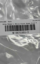 Load image into Gallery viewer, Nike Womens Court Vision Low Next Nature DH3158-101 White Black Sneaker Shoes 9