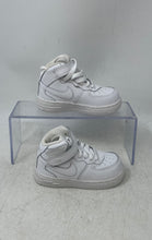 Load image into Gallery viewer, Nike Kids Air Force 1 Mid DH2935-111 White Lace-Up Sneaker Shoes Size 6C