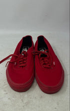 Load image into Gallery viewer, Vans Unisex Authentic 721454 Red Lace-Up Low Top Sneakers Shoes Size M6.5 W8