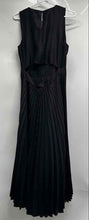 Load image into Gallery viewer, Banana Republic Womens Black Sleeveless Keyhole Back Pleated Maxi Dress Size 8