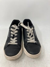 Load image into Gallery viewer, Coach Womens Clip CQ651 Black White Low Top Lace-Up Sneaker Shoes Size 6.5B