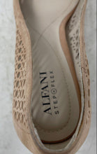 Load image into Gallery viewer, Alfani Womens Step N Flex Beige Slip-On Pointed Toe Pump Heels Size 8.5M