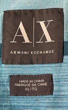 Load image into Gallery viewer, Armani Exchange Mens Multicolor Plaid Cotton Short Sleeve Button-Up Shirt Sz XL