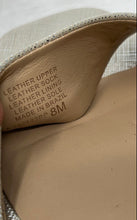 Load image into Gallery viewer, Antonio Melani Womens Silver Leather Open Toe Ankle Strap Sandals Size 8M