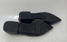 Load image into Gallery viewer, Franco Sarto Womens Neiman Black Leather Slip-On Ballet Flats Size 7.5M