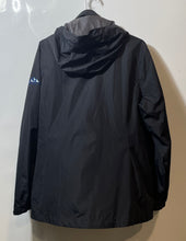 Load image into Gallery viewer, Port Authority Womens Black Long Sleeve Hooded Full-Zip Windbreaker Jacket Sz XL