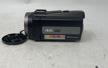 Load image into Gallery viewer, Black Model HDV-544KM 4K Resolution Digital Video Camera With Case Not Tested