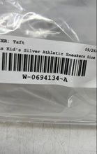 Load image into Gallery viewer, Adidas Kids Adizero Impact Molded Silver Athletic Baseball Cleats Size 1