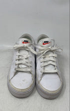 Load image into Gallery viewer, Nike Womens Court Legacy White Low Top Lace-Up Sneaker Shoes Size 7.5
