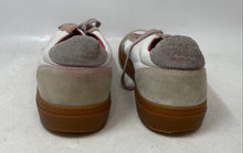 Load image into Gallery viewer, P448 Mens Soho White Gray Leather Lace-Up Low Top Sneaker Shoes Size EUR 44