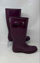 Load image into Gallery viewer, Hunter Kids Original Tonal Contrast Purple Pull-On Rain Boots Size 6G 5B