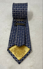 Load image into Gallery viewer, Donald J. Trump Mens Blue Geometric Print Adjustable Formal Pointed Tie