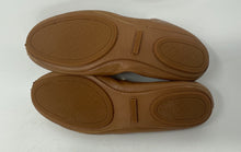 Load image into Gallery viewer, Authentic Tory Burch Womens Minnie Brown Leather Slip-On Ballet Flats Size 5.5