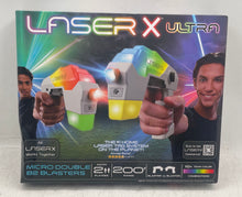 Load image into Gallery viewer, Laser X Ultra 2-Player Micro Double B2 Blasters Laser Tag System Not Tested