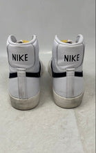 Load image into Gallery viewer, Nike Womens Blazer Mid 77 CZ1055-100 Black White Lace-Up Sneaker Shoes Size 7
