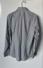 Load image into Gallery viewer, Express 1MX Mens White Black Floral Long Sleeve Slim Fit Button-Up Shirt Size XS