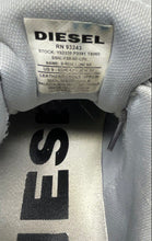 Load image into Gallery viewer, Diesel Mens Gray Leather Low Top Lace-Up Sneaker Shoes Size 9