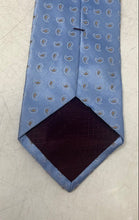 Load image into Gallery viewer, Nordstrom Mens Blue Paisley Print Silk Adjustable Pointed Tie One Size