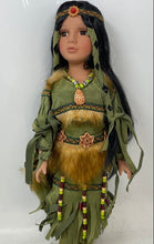 Load image into Gallery viewer, Heritage Signature Collection 35333 Cheyenne Native American Porcelain Doll