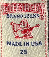 Load image into Gallery viewer, True Religion Womens Blue Denim Pockets High Rise Bootcut Jeans Size 25