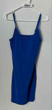 Load image into Gallery viewer, Old Navy Womens Blue Sleeveless Spaghetti Strap Bodycon Dress Size Medium