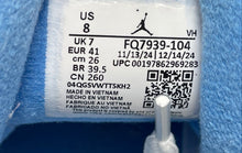 Load image into Gallery viewer, Authentic Nike Mens Jordan 4 RM FQ7939-104 White Blue Gray Sneakers Shoes Size 8