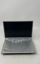 Load image into Gallery viewer, Accurian Silver MP3 Integrated Battery 10 Inch Portable DVD Player Not Tested