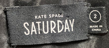 Load image into Gallery viewer, Kate Spade New York Womens Gold-Tone Back Zip Peplum Hem Blouse Top Size 2