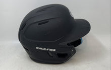 Load image into Gallery viewer, Rawlings Mach Reva Matte Black Baseball Batting Helmet Size 6 3/8 - 7 1/8