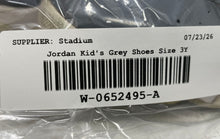 Load image into Gallery viewer, Nike Kids Air Jordan 6 Rings 323432-015 Gray Lace-Up Basketball Shoes Size 3Y