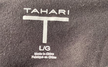 Load image into Gallery viewer, T Tahari Womens Black Short Sleeve Crew Neck Pullover T-Shirt Size Large