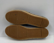 Load image into Gallery viewer, Authentic Tory Burch Womens Benton Blue White Colorblock Espadrilles Flats Sz 8