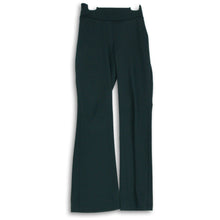 Load image into Gallery viewer, New York & Company Womens Black Flat Front Wide Leg Pull On Trouser Pants Sz XS
