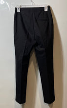 Load image into Gallery viewer, H&M Womens Black Flat Front Slash Pockets Stretch Dress Pants Size 2