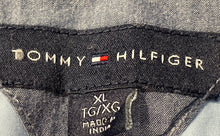 Load image into Gallery viewer, Tommy Hilfiger Mens Blue Long Sleeve Front Pocket Button-Up Shirt Size XL