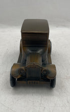 Load image into Gallery viewer, Gold Tone Decoration 1926 T Ford Banthrico Metal Collectible Coin Bank Car