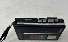 Load image into Gallery viewer, Sony TCM-6DX Black Built-In Monaural Speaker Cassette Recorder Not Tested