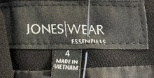 Load image into Gallery viewer, Jones Wear Essentials Womens Black Back Zip Straight & Pencil Skirt Size 4
