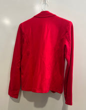 Load image into Gallery viewer, Tommy Hilfiger Womens Red Long Sleeve Regular Fit Open Front Jacket Size S