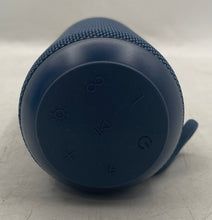 Load image into Gallery viewer, Onn Blue Medium Rugged Wireless Bluetooth Speaker With LED Lighting In Box