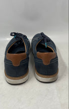 Load image into Gallery viewer, Hush Puppies Mens Heath Blue Leather Lace-Up Round Toe Sneaker Shoes Size 13M