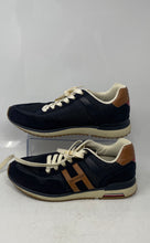 Load image into Gallery viewer, Tommy Hilfiger Mens Valen2 Blue Brown Low Top Lace-Up Sneaker Shoes Size 8.5