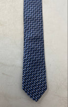Load image into Gallery viewer, Brooks Brothers Mens Blue Printed Silk Adjustable Designer Tie