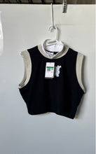 Load image into Gallery viewer, Nike Womens Black Mock Neck Sleeveless Cropped Blouse Top Size XL With Tag