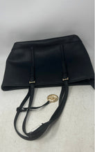 Load image into Gallery viewer, Michael Kors Womens Jet Set Black Charm Double Handle Travel Tote Handbag