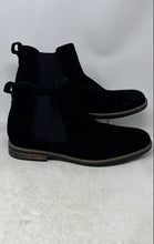 Load image into Gallery viewer, Bruno Marc Mens Black Suede Pull-On Round Toe Ankle Chelsea Boots Size 15