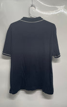 Load image into Gallery viewer, Banana Republic Mens Blue Short Sleeve Button Front Collared Polo Shirt Size L