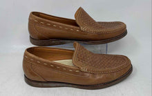 Load image into Gallery viewer, Tommy Bahama Mens Brown Leather Lace-Up Round Toe Loafer Shoes Size 10M