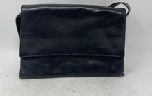 Load image into Gallery viewer, Francesco Biasia Womens Black Inner Pockets Flap Shoulder Handbag